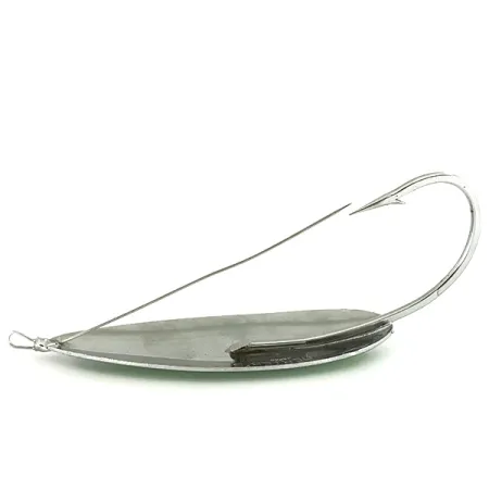 Herter's Olson Minnow Cucharilla Antialgas, Níquel/Verde, 31g, #7160