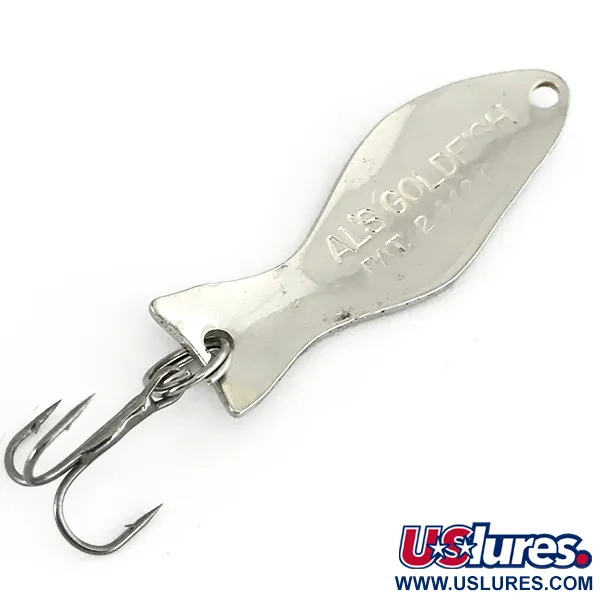 Al's gold fish Cucharilla, Níquel, 7g, Diseño Vintage, #7163