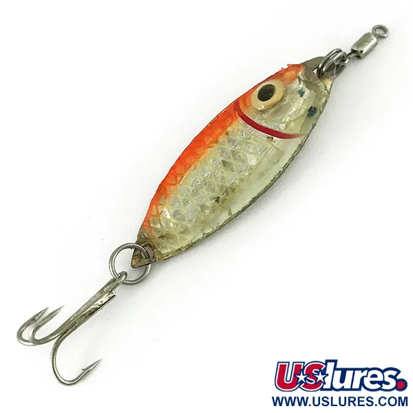Other Premium Bass Minnow Jig, Plateado / Naranja, 6,5g, #7174