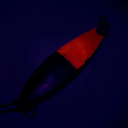 Luhr Jensen Needlefish 1 UV, 2g, Cobre / Rojo UV Glow, Cucharilla de curricán #7185