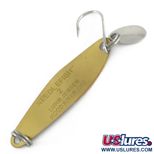 Luhr Jensen Needle fish 2 Cucharilla, Fire Tiger, 3g, Sonic Blade, #7186