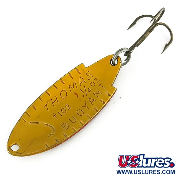 Thomas Buoyant Cucharilla, Golden Trout, 7g, Diseño Vintage, #7195
