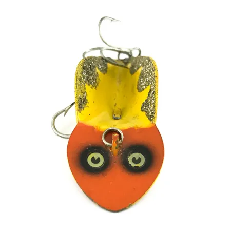 Buck Perry Spoonplug Cucharilla, Amarillo / Rojo, 10g, Control Profundidad, #7200