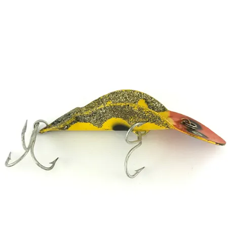 Buck Perry Spoonplug Cucharilla, Amarillo / Rojo, 10g, Control Profundidad, #7200