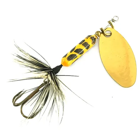 Cucharilla Worden’s Original Rooster Tail, Gold/Yellow, 3,6g, #7202