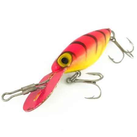 Storm Hot'N Tot Thin Fin UV Señuelo, Hot Tiger, 6.5g, Babero Metal, #7216