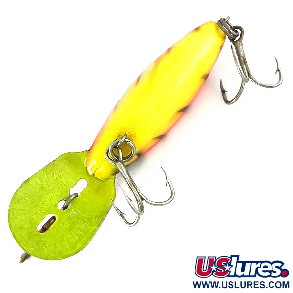 Storm Hot'N Tot Thin Fin UV Señuelo, Hot Tiger, 6.5g, Babero Metal, #7216