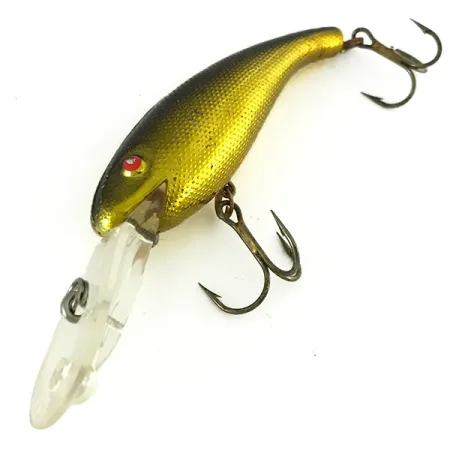 Cotton Cordell Wally Diver Crankbait, Oro, 14g, Sonajero, #7220