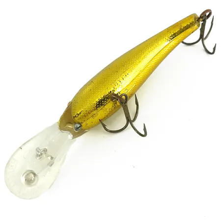 Cotton Cordell Wally Diver Crankbait, Oro, 14g, Sonajero, #7220