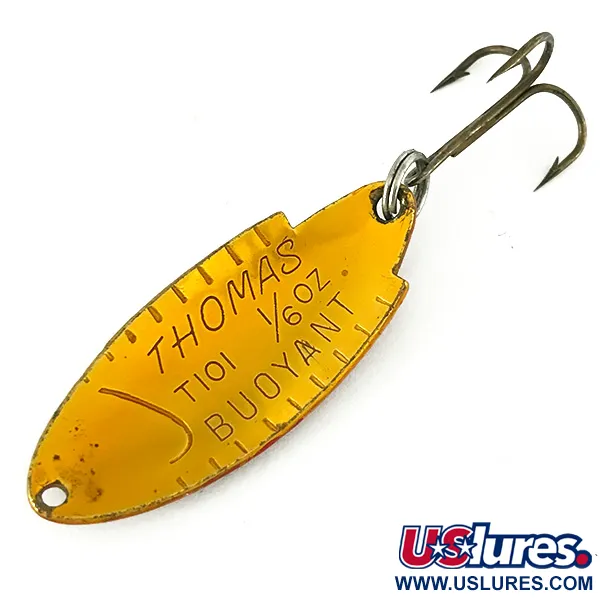 Cucharilla Thomas Buoyant, Red Trout, 5g, Acabado martilleado, #7225