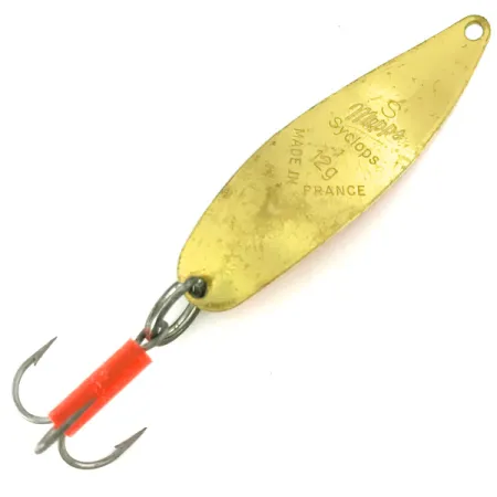 Mepps Syclops 1 UV Cucharilla Ondulante, Fire Tiger, 12g, UV, #7230