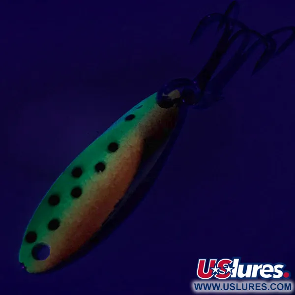 Acme Kastmaster UV Cucharilla, Fire Tiger, 3,5g, Efecto UV, #7235