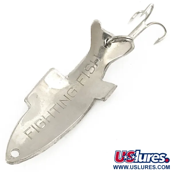 Thomas Fighting Fish Cucharilla, Níquel, 7g, Patrón Escamas, #7241