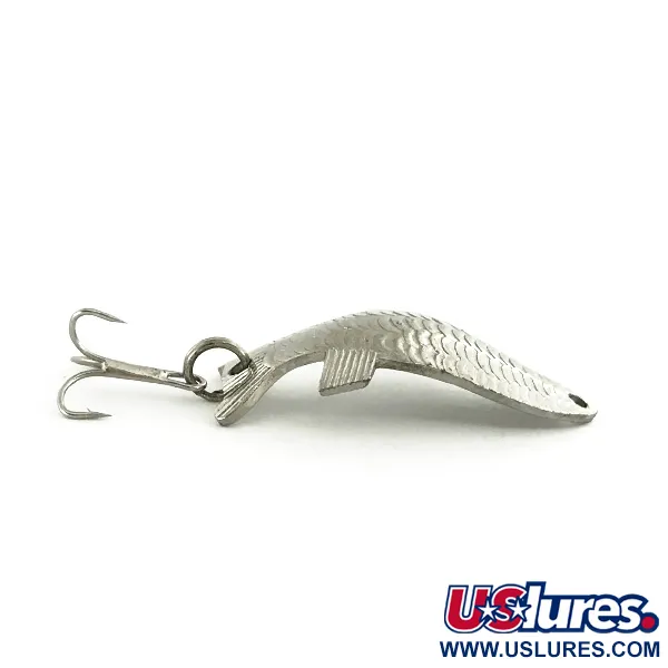 Thomas Fighting Fish Cucharilla, Níquel, 7g, Patrón Escamas, #7241