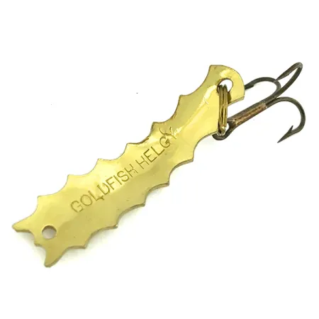 Al's Goldfish Goldfish Helgy Cucharilla, Oro / Ojos Rojos, 4.5g, #7244