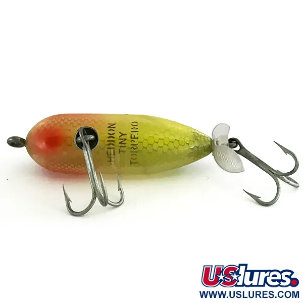 Heddon Tiny Torpedo Señuelo Superficie, Pike / Red, 7g, Hélice, #7271