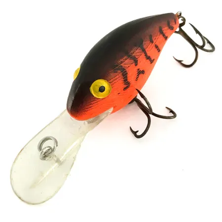Rebel Deep Wee R Crankbait, Tiger (Red), 10.5g, Profundidad, #7273
