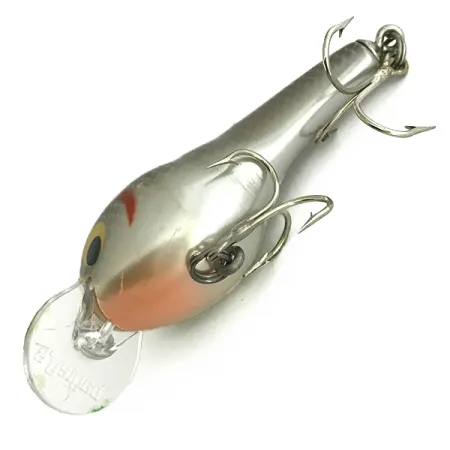Bagley ET2 Crankbait, Plata, 9,5g, Madera de Balsa, #7278