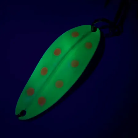 TODDCO Main liner UV Cucharilla, Amarillo/Rosa/Níquel, 11g, UV, #7284