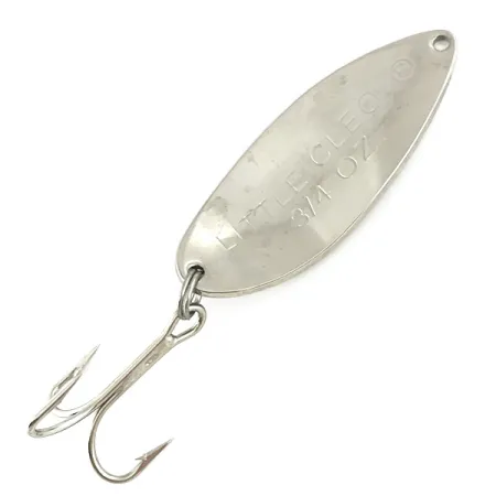 Acme Little Cleo Cucharilla, Níquel / Rojo, 21g, Perfil Jorobado, #7299