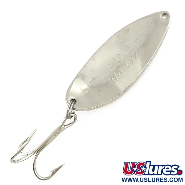 Acme Little Cleo Cucharilla, Níquel / Rojo, 21g, Perfil Jorobado, #7299