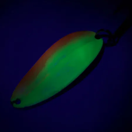 Toddco Main Liner UV Cucharilla, Chartreuse-Naranja, 11g, UV, #3706