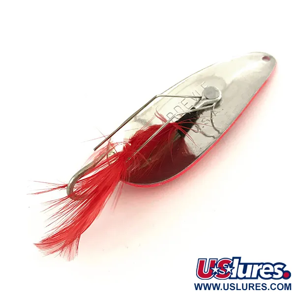 Eppinger Weedless Dardevle Imp Cucharilla, Rojo/Negro/Níquel, 11g, #7318