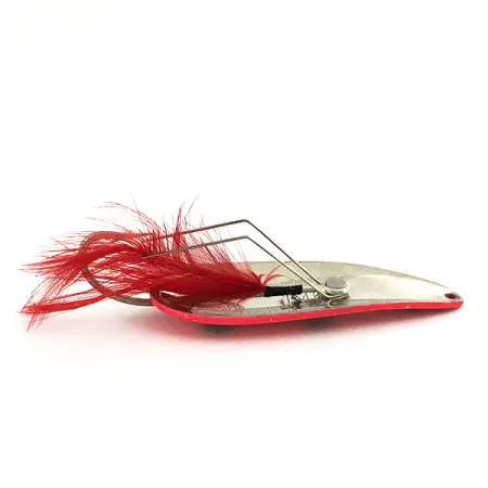 Eppinger Weedless Dardevle Imp Cucharilla, Rojo/Negro/Níquel, 11g, #7318