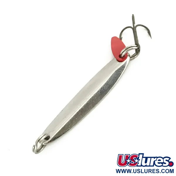 Bay de Noc Swedish Pimple Cucharilla, Níquel/Verde, 5.5g, #7323