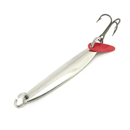 Bay de Noc Swedish pimple Señuelo vertical, Níquel/Amarillo, 5,5g, #7324