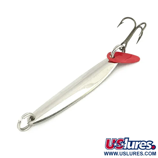 Bay de Noc Swedish pimple Señuelo vertical, Níquel/Amarillo, 5,5g, #7324