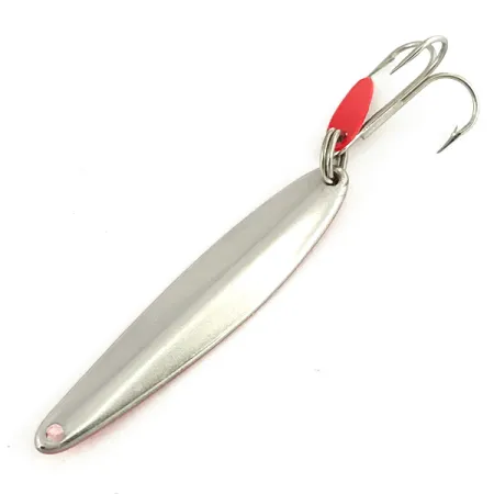 Bay de Noc Swedish Pimple Cucharilla Jig, Rosa, 7g, UV Glow, #7325