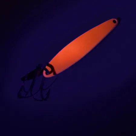 Bay de Noc Swedish Pimple Cucharilla Jig, Rosa, 7g, UV Glow, #7325