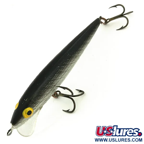 Rebel Floater Minnow, Plata, 6.5g, Profundidad 0.9-1.8m, #7327