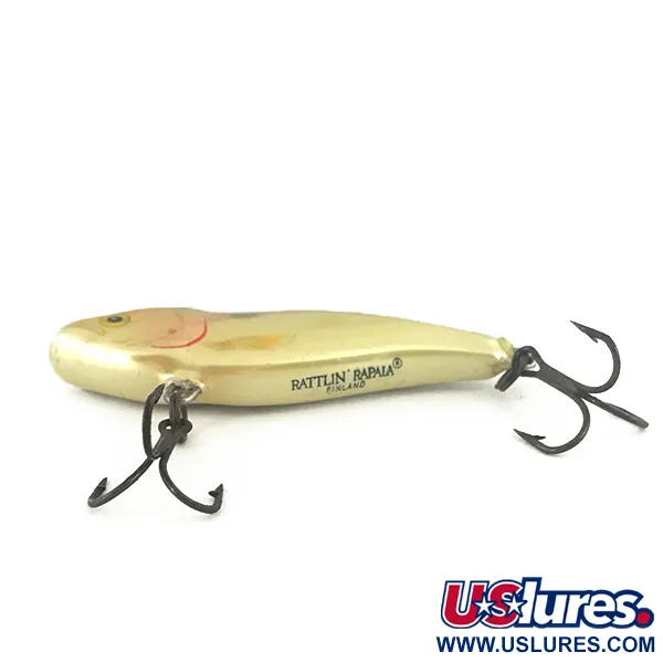 Rapala Rattl'n RAP Lipless Crankbait, Oro-Verde, 11g, Hundido, #7330