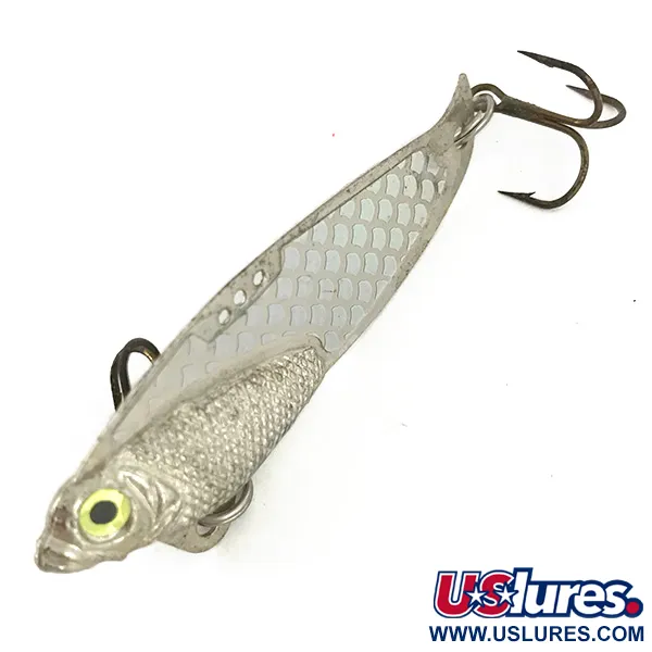 Bass Pro Shops Blade Pala, Níquel/Arcoíris, 14g, 3 anclajes, #7335