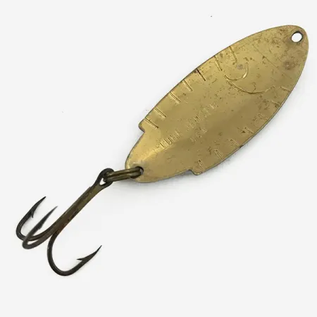 Cucharilla Luhr Jensen Krocodile, Black Trout, 7g, Latón, #7339