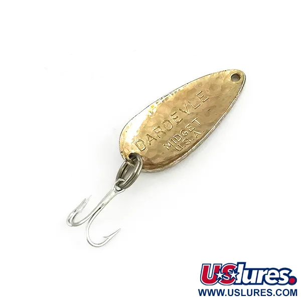 Dardevle Midget Crystal Cucharilla, Plata Martilleada, 6g, #7345