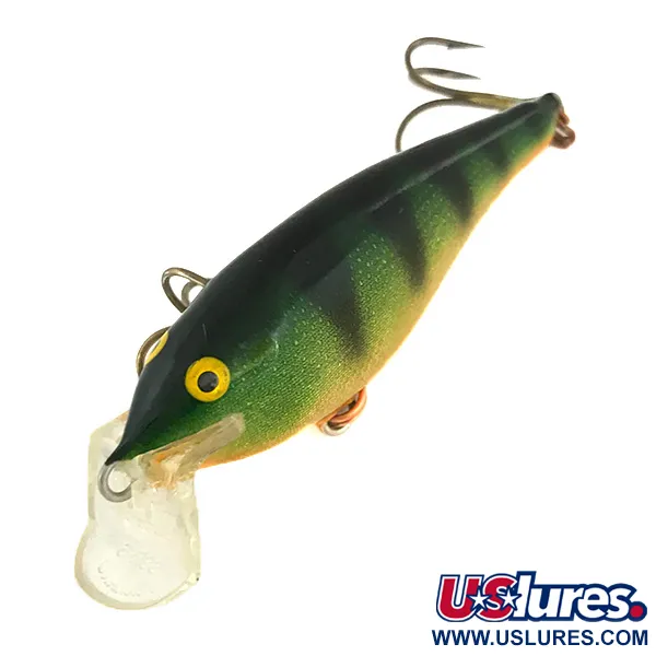 Señuelo Rapala Shallow Shad Rap, Fire Tiger, 5g, Poco Profundo, #7351