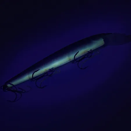 Rapala Husky Jerk 12 Señuelo, Verde/Oro, 13g, Suspendido, #7352