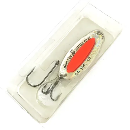 Blue Fox Rattlin Pixee Cucharilla, Rainbow Herring, 14g, Huevo, #7359