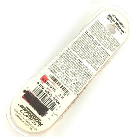 Cucharilla Johnson Silver Minnow, Plateado, 14g, Hoja, #7360