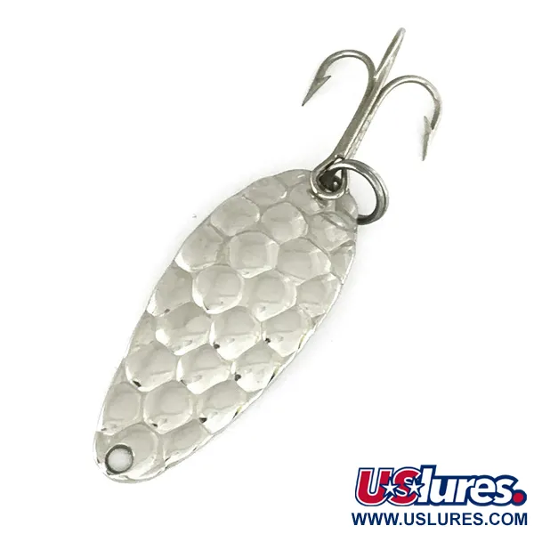 Acme Little Cleo Cucharilla, Níquel, 7g, Textura martillada, #7381