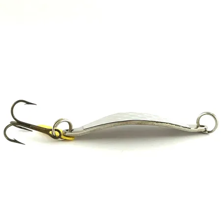 Bay de Noc Do-Jigger Cucharilla, Níquel/Rainbow, 10g, Aleta, #7384