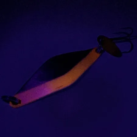 Bay de Noc Do-Jigger Cucharilla, Níquel / Rojo, 10g, Detalle UV, #7397