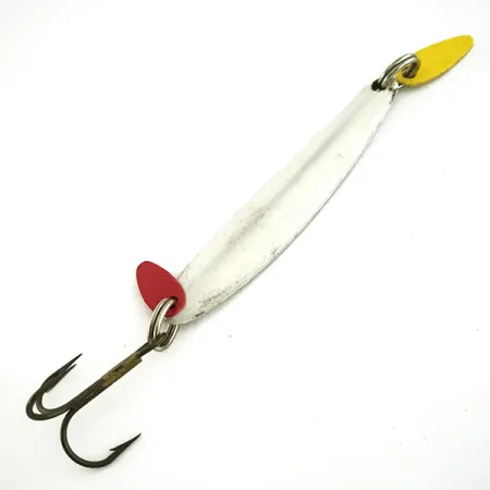 Bay de Noc Swedish Pimple Cucharilla, Blanco Perla, 7g, Aletas, #7407