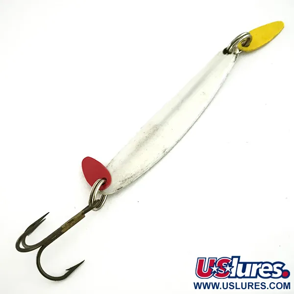 Bay de Noc Swedish Pimple Cucharilla, Blanco Perla, 7g, Aletas, #7407