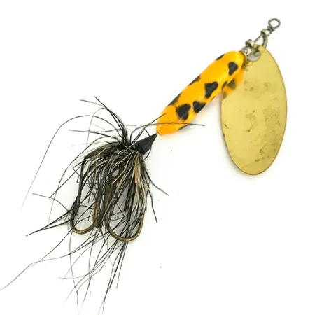 Worden’s Original Rooster Tail 3 Cucharilla, Oro, 6g, Plumas, #7412