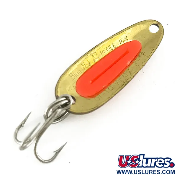 Cucharilla Blue Fox Pixee UV, Oro/Rosa, 4.5g, Huevo UV, #7420
