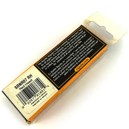 Rapala Rattl'n RAP Lipless Crankbait, Red Head, 16g, Hundido, #SRNR07 RH